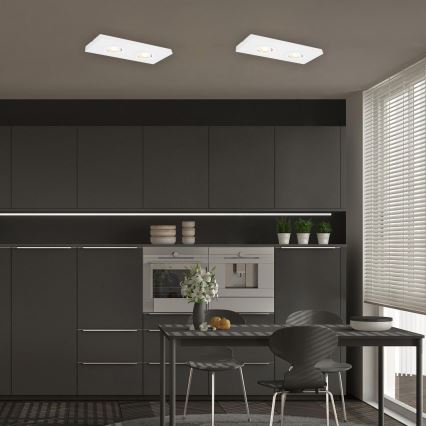 Briloner 3996026 - LED spot svetiljka CTS 2xLED/4W/230V 2700/4000K, bela