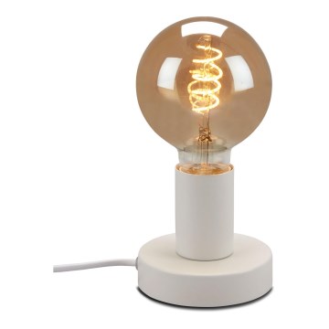 Briloner 7023-016 - Stona lampa TEEPU 1xE27/10W/230V bela