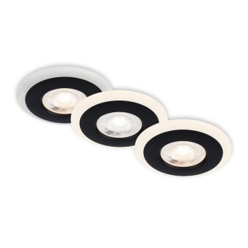 Briloner 7039-035 - KOMPLET 3x LED ugradna kupatilska svetla LED/5W/230V IP44