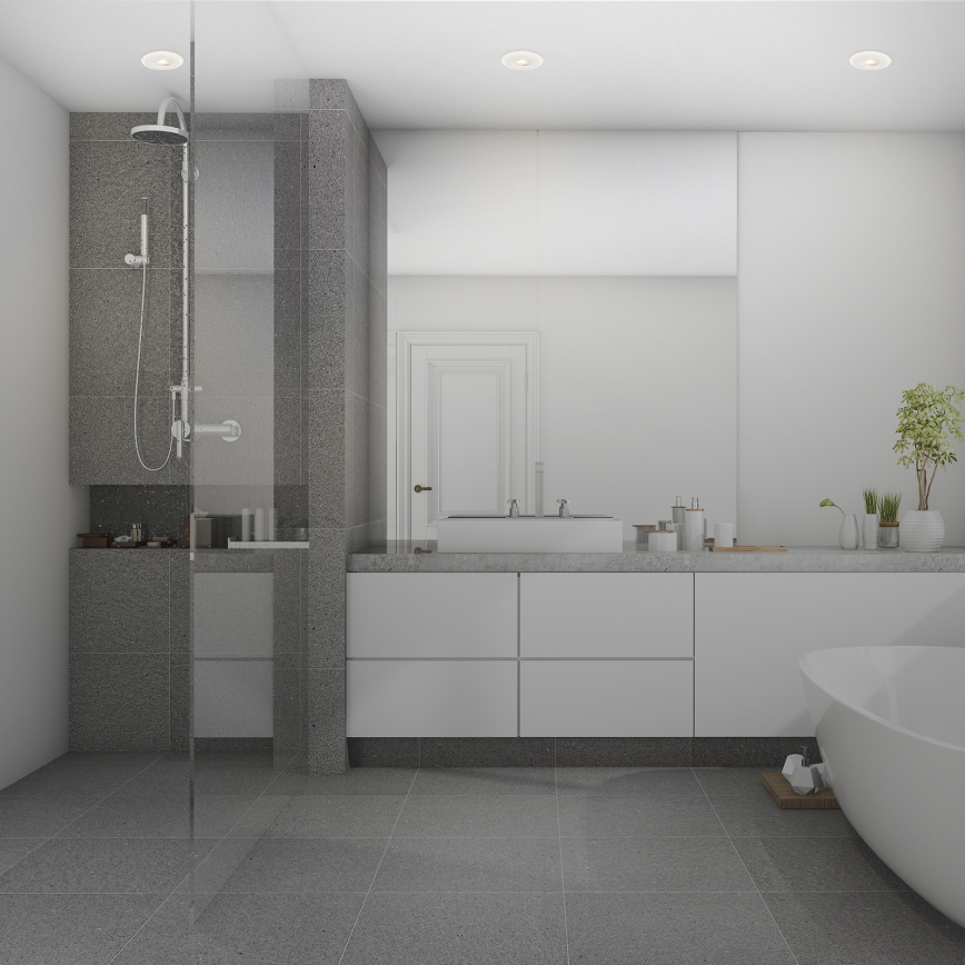 Briloner 7039036 - Komplet 3x LED ugradnih svetala za kupatilo LED/5W/230V IP44 belo