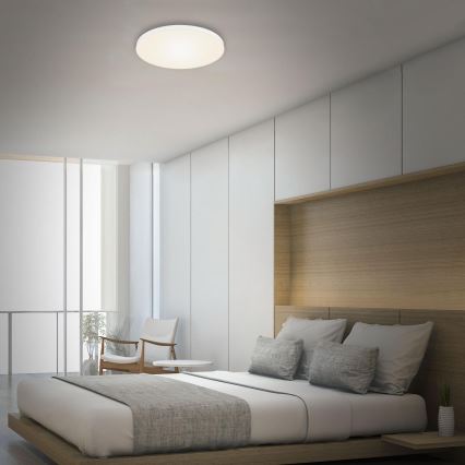 Briloner 7068-016 - LED plafonsko svetlo FLAME LED/24,5W/230V 3000K prečnik 38 cm belo