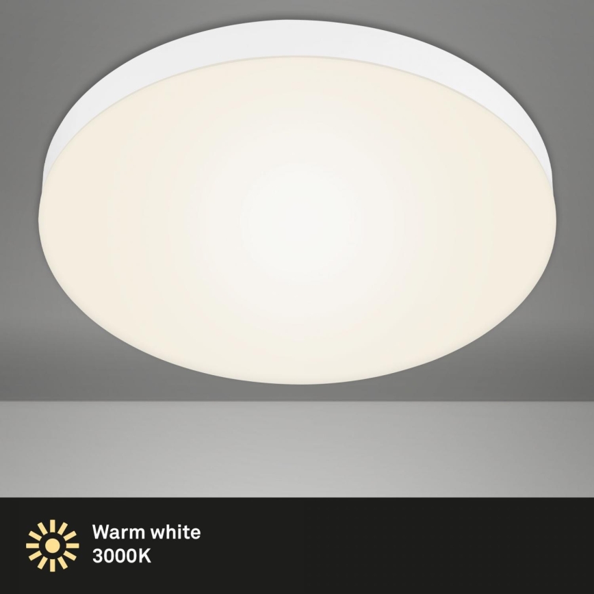 Briloner 7068-016 - LED plafonsko svetlo FLAME LED/24,5W/230V 3000K prečnik 38 cm belo