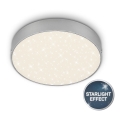 Briloner 7073-414 - LED plafonsko svetlo STAR SKY LED/16W/230V 4000K Ø 21 cm srebrna