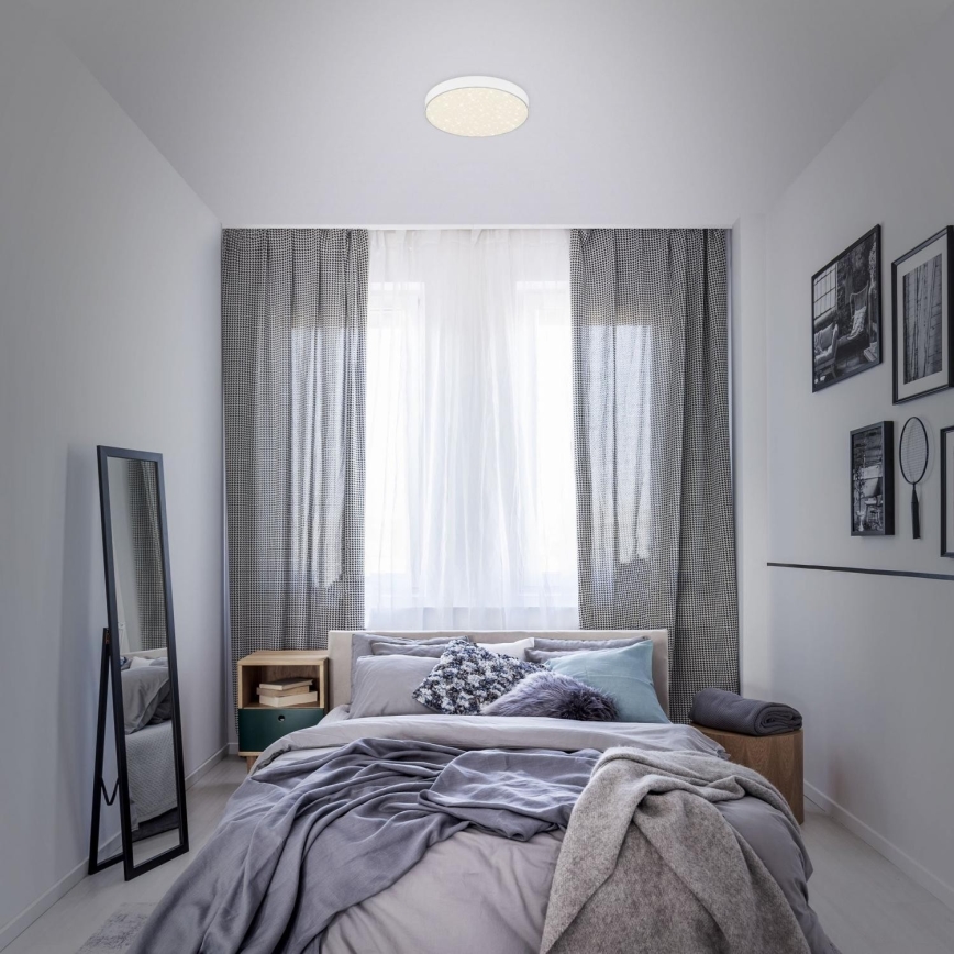 Briloner 7073-416 - LED stropno svetlo STAR SKY LED/16W/230V 4000K prečnik 21 cm bela