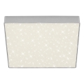Briloner 7078-414 - LED plafonjera STAR SKY LED/21W/230V 4000K 28x28 cm srebrna
