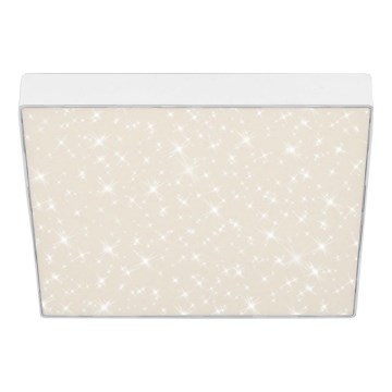 Briloner 7078-416 - LED stropno svetlo STAR SKY LED/21W/230V 4000K 28x28 cm bela