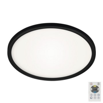 Briloner 7079-015 - LED prigušiva plafonska svetiljka SLIM LED/18W/230V 2700-6500K + daljinski upravljač