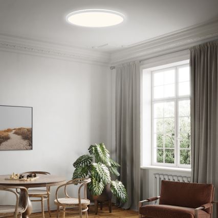 Briloner 7080-016 - LED prigušiva plafonska lampa SLIM LED/22W/230V 2700-6500K + daljinski upravljač