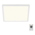 Briloner 7081-016 - LED prigušiva stropna svetiljka SLIM LED/18W/230V 2700-6500K + daljinski upravljač