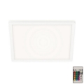 Briloner 7090-416 - LED RGBW prigušiva plafonska svetiljka SLIM LED/15W/230V + daljinski upravljač