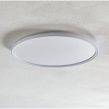 Briloner 7094-416 - LED RGBW prigušiva stropna svetiljka SLIM LED/22W/230V + daljinski upravljač