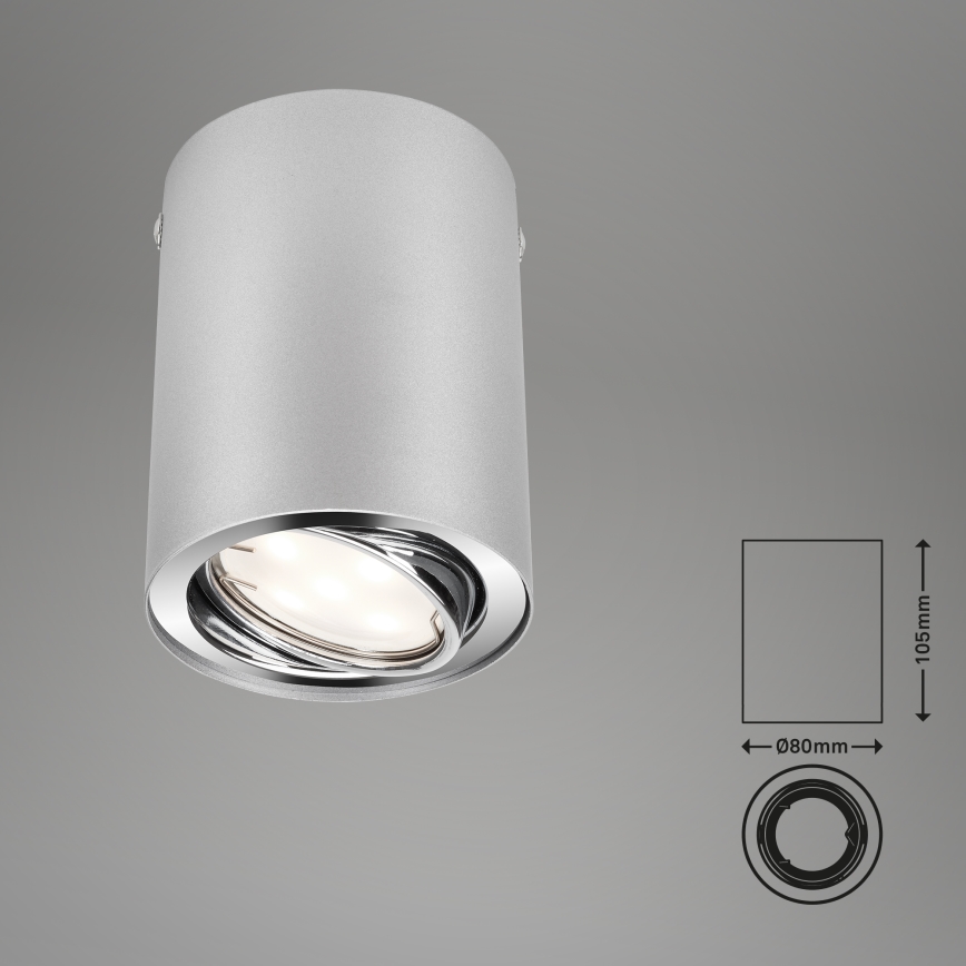 Briloner 7119-014 - LED spot svetiljka TUBE 1xGU10/5W/230V, okrugla