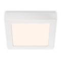 Briloner 7123-016 - LED plafonsko svetlo FIRE LED/12W/230V 3000K 17x17 cm belo
