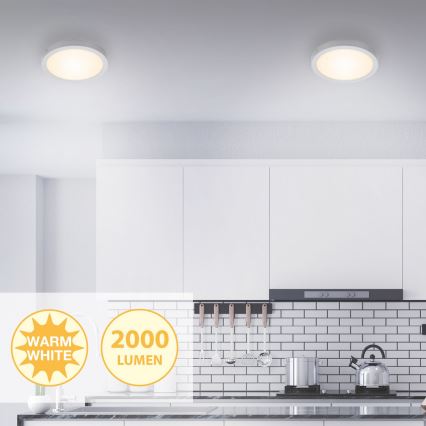 Briloner 7141-014 - LED plafonjera FIRE LED/21W/230V 3000K