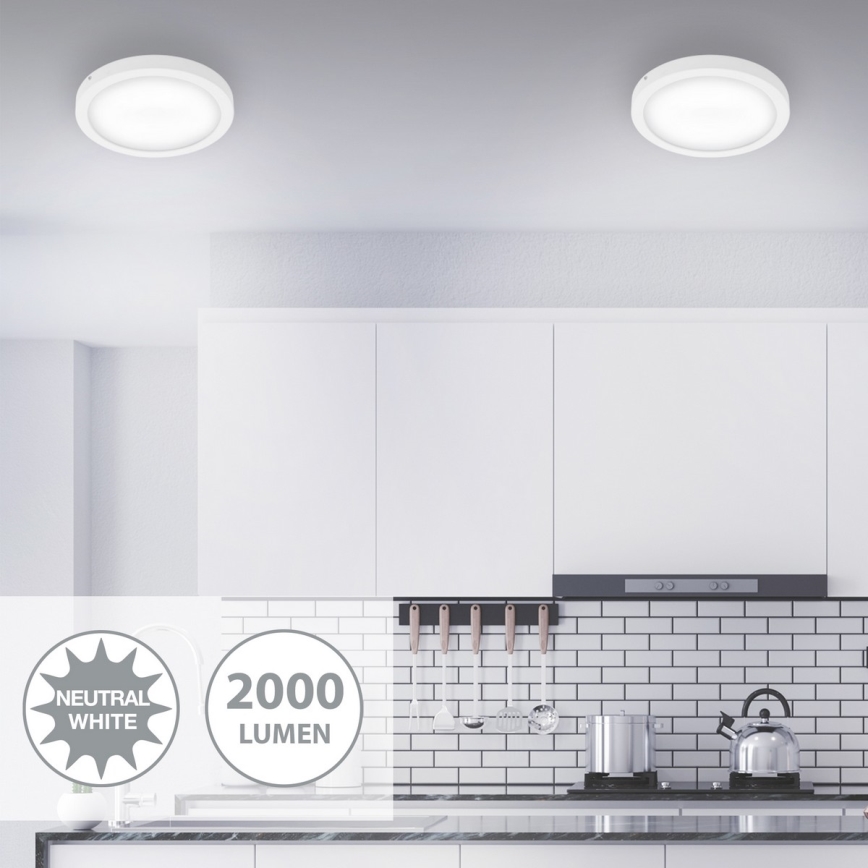 Briloner 7141-416 - LED plafonjera FIRE LED/21W/230V