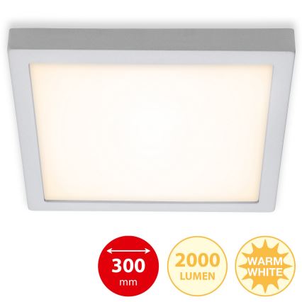 Briloner 7142-014 - LED stropna svetiljka FIRE LED/21W/230V 3000K