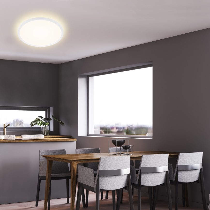 Briloner 7157-416 - LED plafonsko svetlo SLIM LED/22W/230V prečnik 42 cm