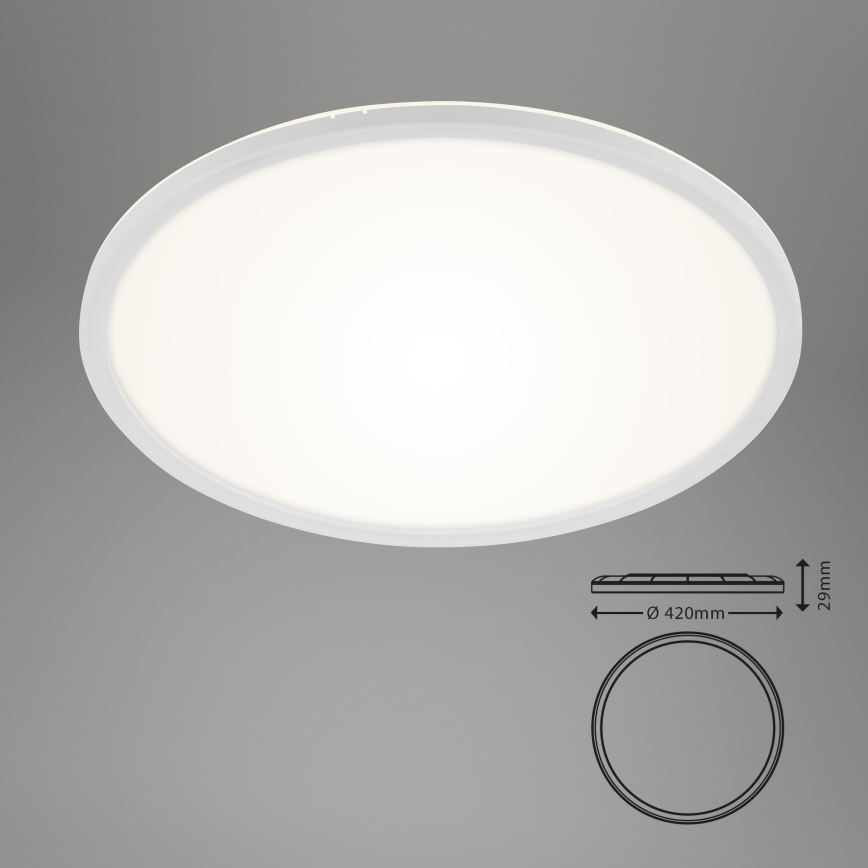 Briloner 7157-416 - LED plafonsko svetlo SLIM LED/22W/230V prečnik 42 cm