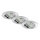 Briloner 7209-038 - Set od 3 LED ugradna svetla za kupatilo LED/5W/230V IP23