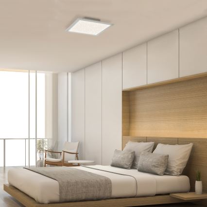 Briloner 7302-016 - LED prigušiva plafonska lampa STARRY SKY LED/23W/230V 3000-6000K + daljinski upravljač