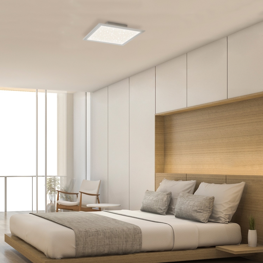 Briloner 7302-016 - LED prigušiva plafonska lampa STARRY SKY LED/23W/230V 3000-6000K + daljinski upravljač
