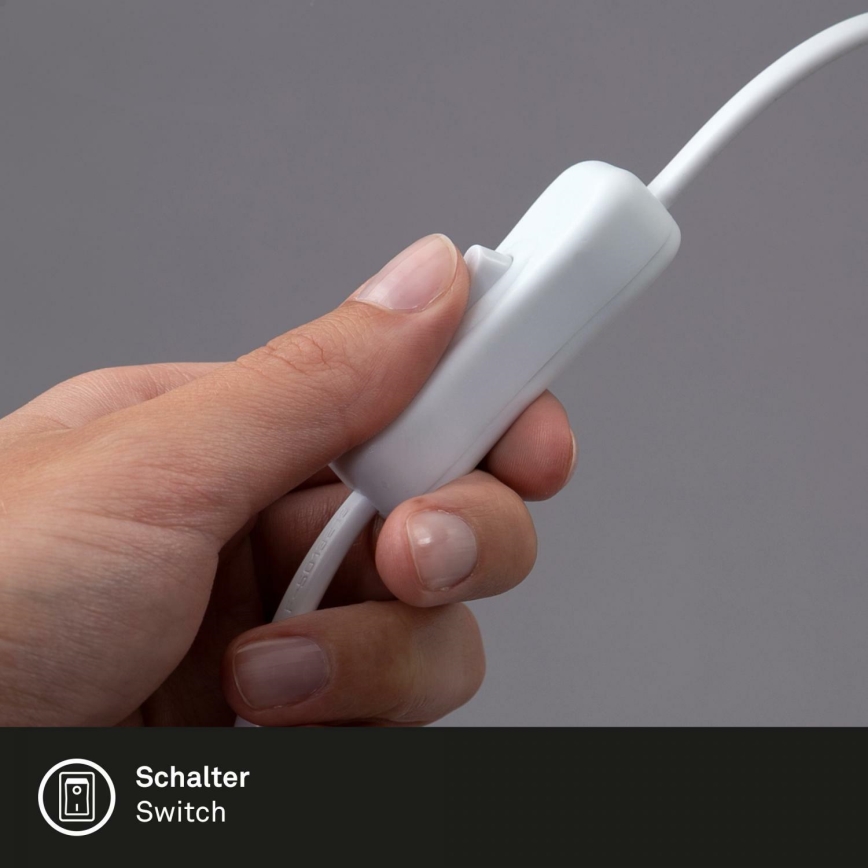 Briloner 7332-018 - LED stona lampa STARRY SKY 1xGU10/5W/230V, bela