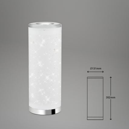 Briloner 7332-018 - LED stona lampa STARRY SKY 1xGU10/5W/230V, bela