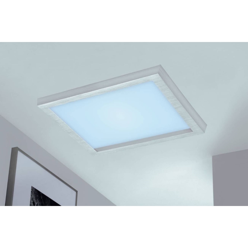 Briloner 7371-014 - LED prigušiva stropna svetiljka LED/24W/230V 3000-6500K + daljinsko upravljanje