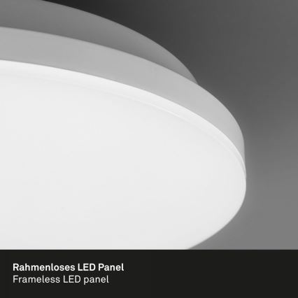 Briloner 7377-016 - LED prigušiva plafonska svetiljka LED/12W/230V 3000-6500K + daljinski upravljač