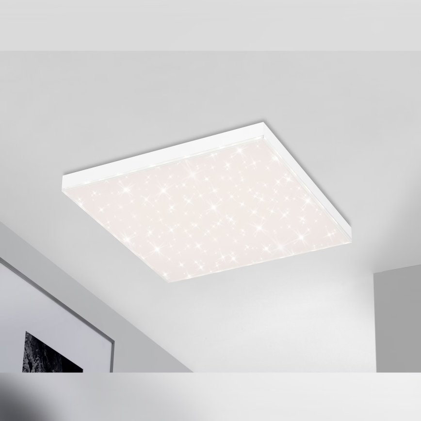 Briloner 7381-116 - LED prigušiva stropno svetlo STARRY SKY LED/24W/230V 3000-6500K + daljinski upravljač