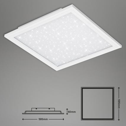 Briloner 7392-016 - LED plafonska svetiljka STARRY SKY LED/38W/230V