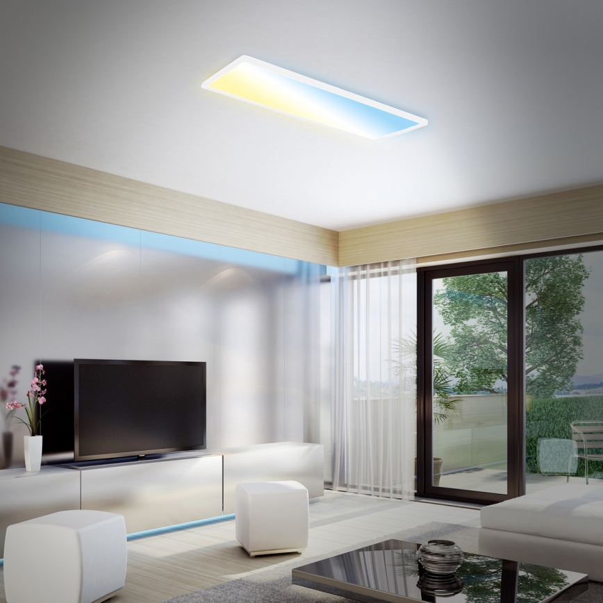 Briloner 7403-016 - LED prigušiva stropna svetiljka SLIM LED/23W/230V 2700-6500K + daljinski upravljač