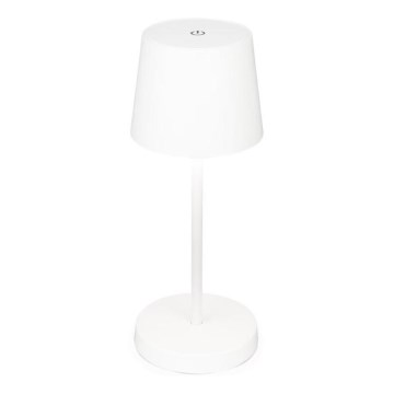 Briloner 7423016 - LED prigušiva punjiva spoljašnja stona lampa LED/2,6W/5V 2000mAh IP44 bela
