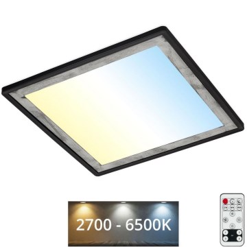 Briloner 7459-414 - LED prigušiva stropna svetiljka SLIM LED/22W/230V 2700-6500K + daljinski upravljač