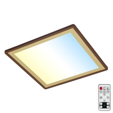 Briloner 7459-417 - LED prigušiva plafonska svetiljka DECO LED/24W/230V 2700-6500K + daljinski upravljač