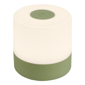 Briloner 7461019 - LED prigušiva punjiva spoljašnja stona lampa LED/2W/5V IP44 1200 mAh zelena