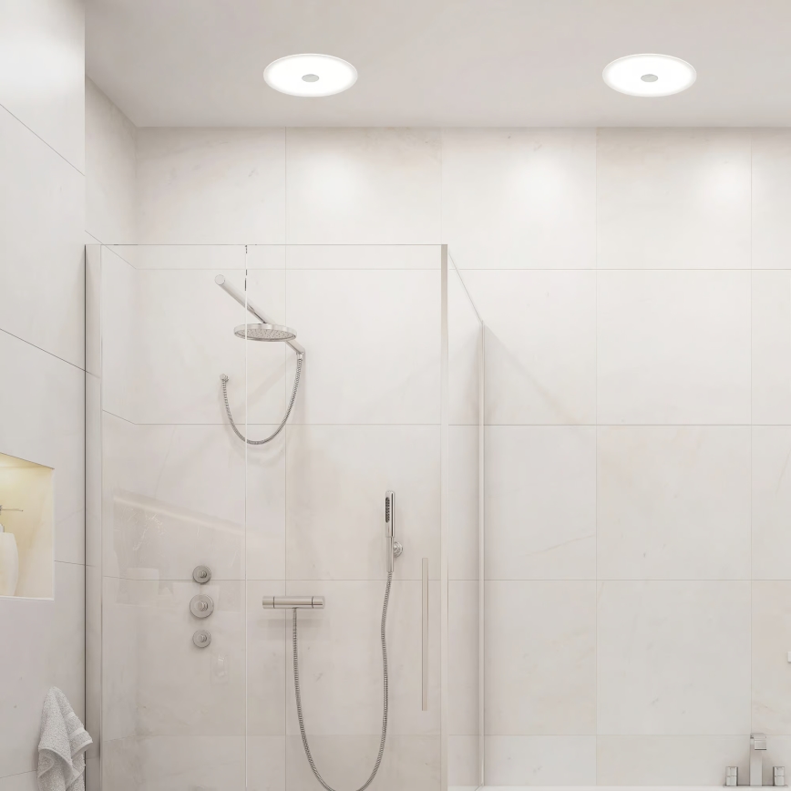 Briloner 7482019 - LED kupatilsko ugradno svetlo LED/14W/230V 3000/4000/6500K IP44 belo