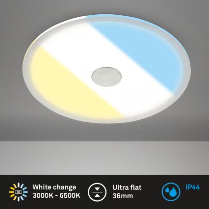 Briloner 7482019 - LED kupatilsko ugradno svetlo LED/14W/230V 3000/4000/6500K IP44 belo