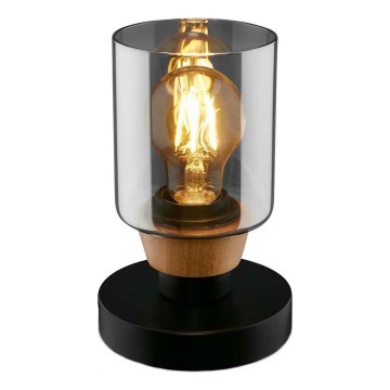 Briloner 7486015 - Stona lampa 1xE27/10W/230V crna