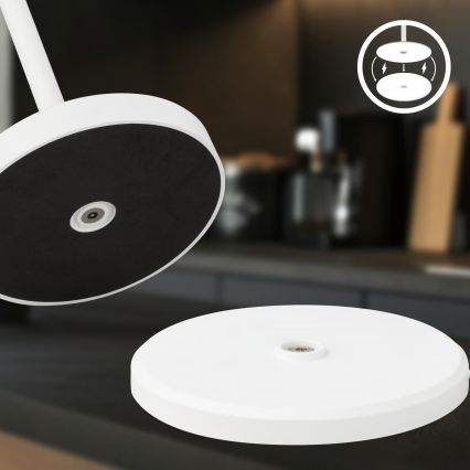 Briloner 7521016 - LED prigušiva punjiva spoljna stona lampa SIGO LED/2,5W/5V IP44 2600 mAh bela