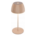 Briloner 7552-011 - MINI LED prigušiva punjiva dodirna spoljna stona lampa LED/1,5W/5V IP44 1800 mAh bež