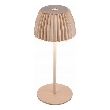 Briloner 7552-011 - MINI LED prigušiva punjiva dodirna spoljna stona lampa LED/1,5W/5V IP44 1800 mAh bež