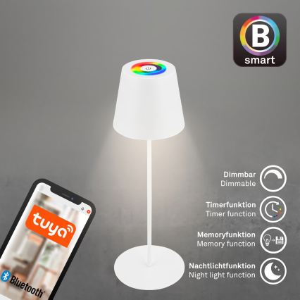 Briloner 7559016 - LED RGB prigušiva punjiva spoljašnja stona lampa COLORIS LED/3,5W/5V IP44 2000 mAh Wi-Fi Tuya