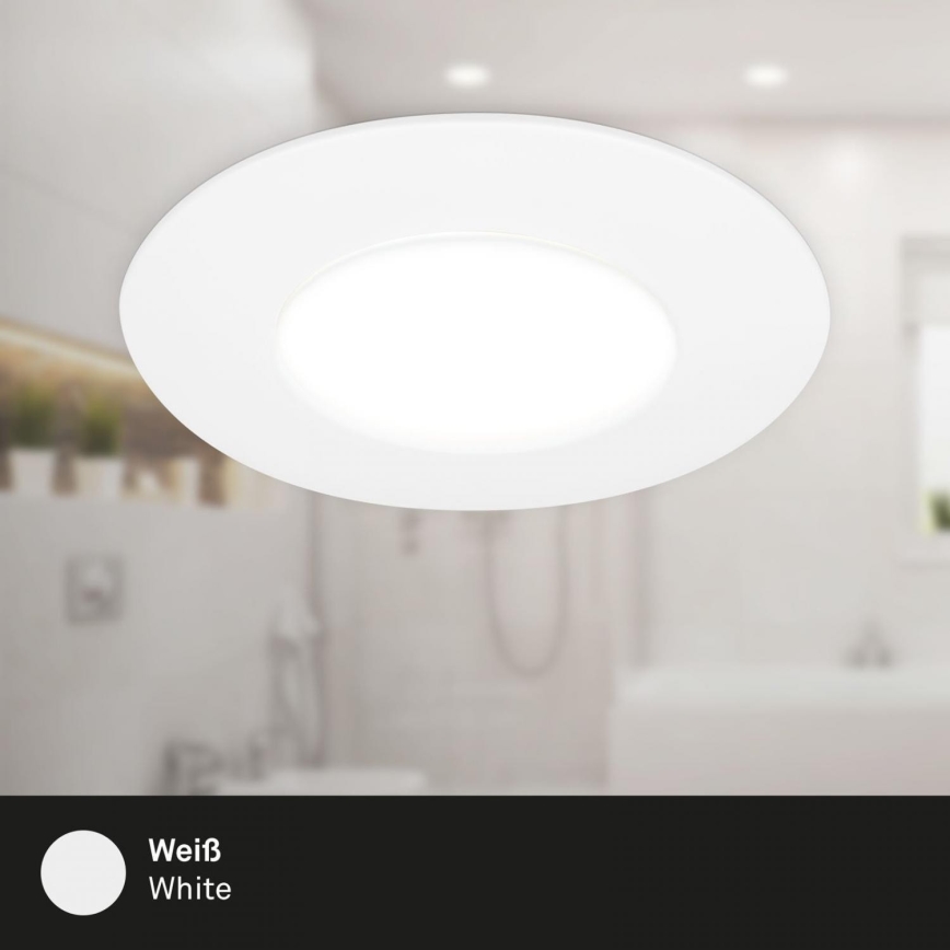 Briloner 7598036 - SET od 3 LED ugradna kupatilska svetla LED/4,9W/230V IP44 2700/4000/6500K bela