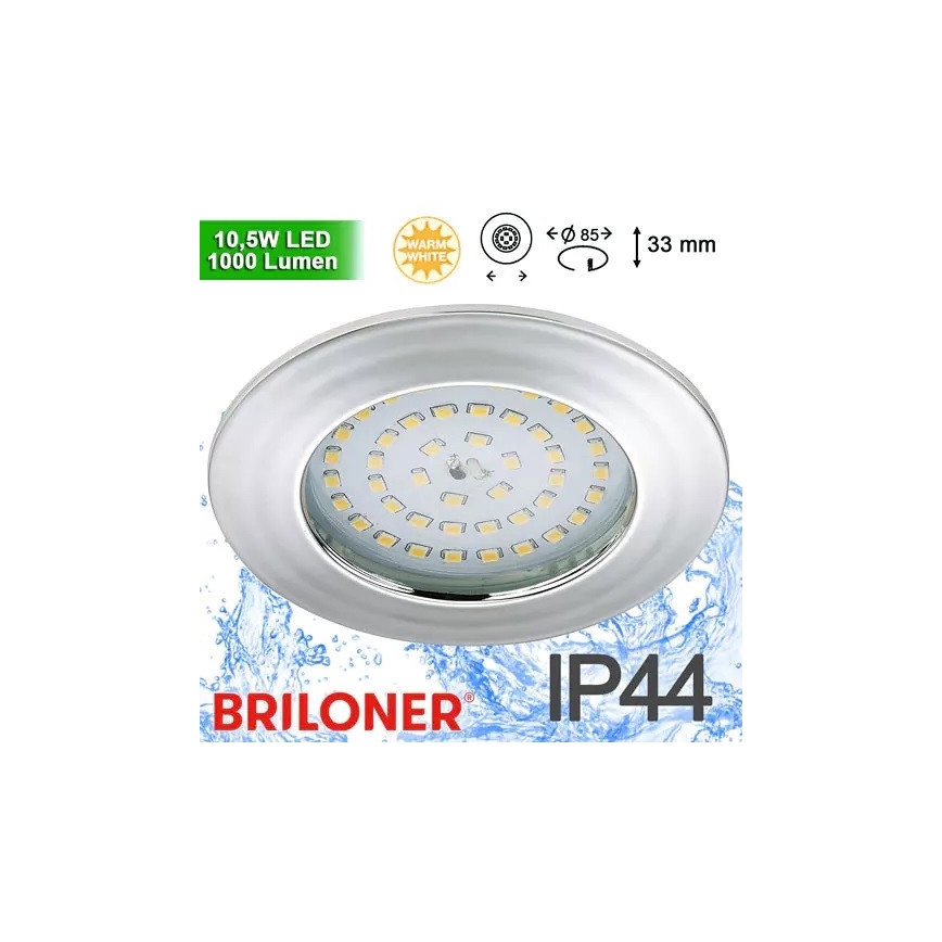 Briloner 8310-018 - LED ugradno svetlo za kupatilo LED/10,5W/230V IP44