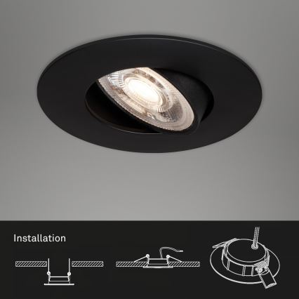 Briloner - KOMPLET 3x LED ugradna kupatilska svetiljka LED/4,9W/230V IP23