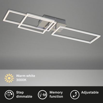 Briloner - LED plafonski luster FRAME sa prigušiva LED/44W/230V