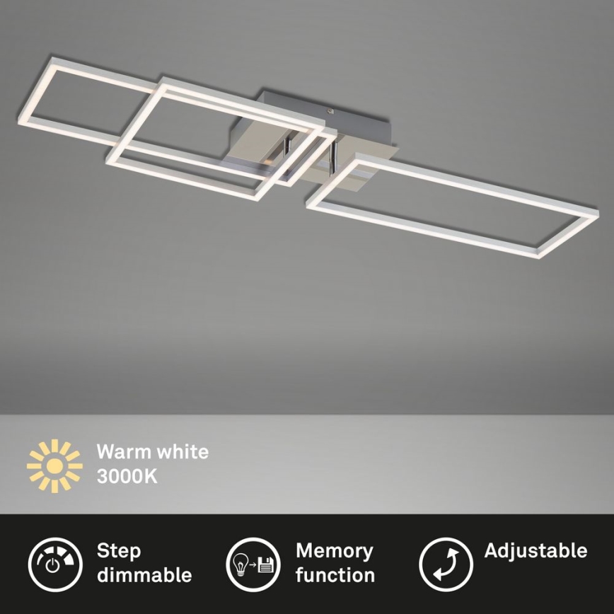Briloner - LED plafonski luster FRAME sa prigušiva LED/44W/230V
