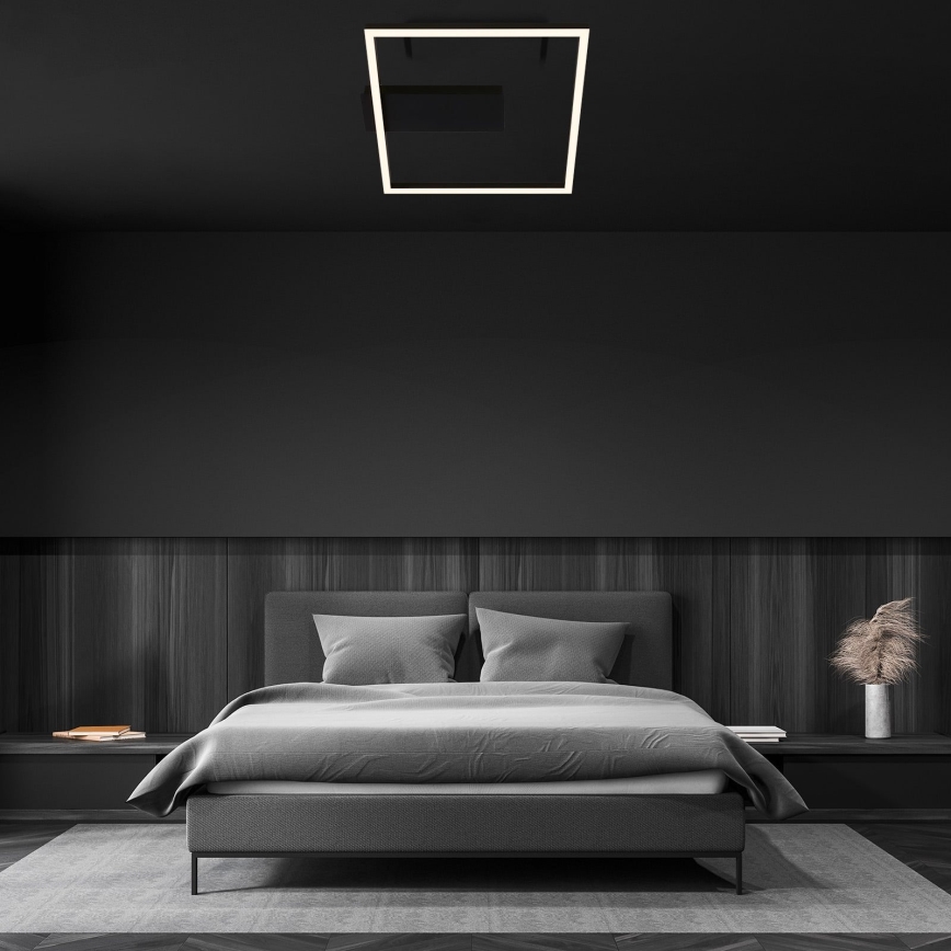 Briloner - LED plafonsko svetlo FRAME LED/14W/230V 3000K 30x32 cm crna