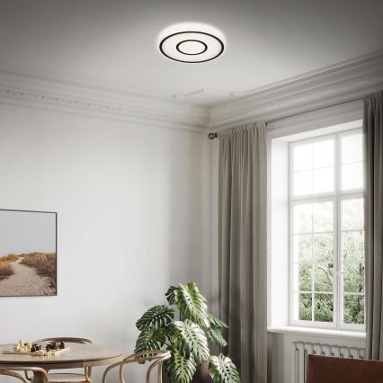 Briloner - LED plafonsko svetlo SIRKEL LED/12W/230V crna